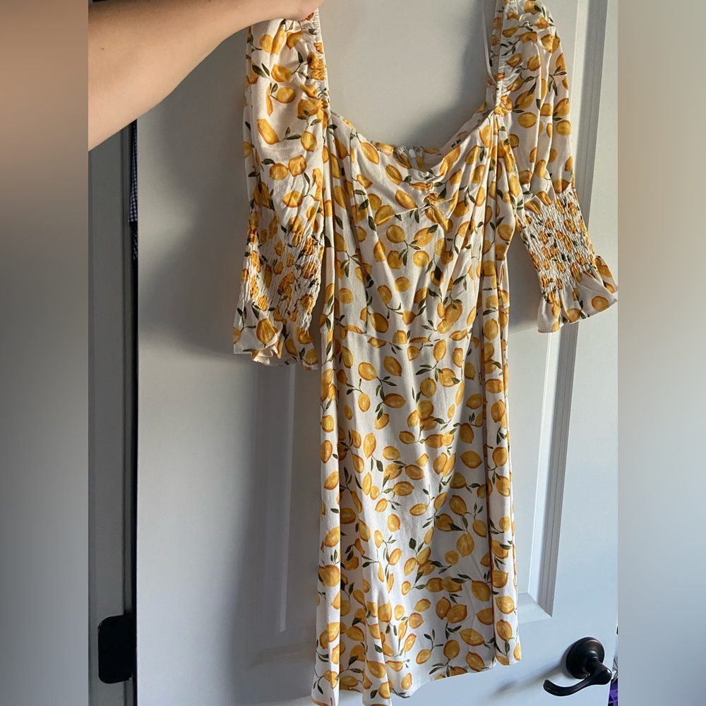 Mi Ami Lemon mini dress
